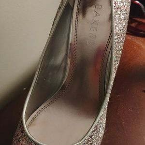 Bakers High Heel Sparkle Pumps